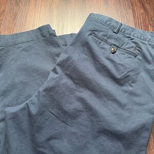 Polo Ralph Lauren Mens Pants 44Bx30 (29) Stretch Classic Fit Navy Casual Pleated